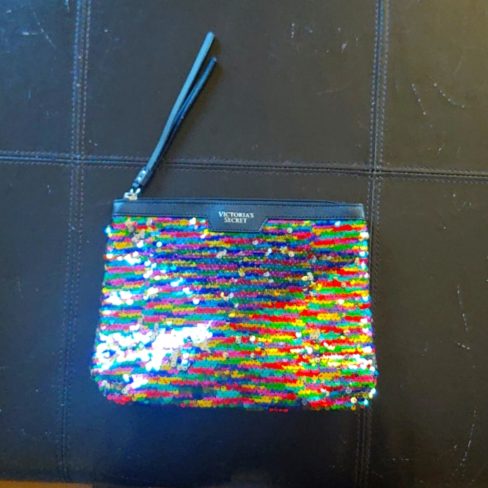 Victoria Secrets Sequin Make-up Bag